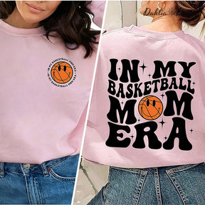 Dans mon basket-ball Mom Era Sport Mom Crewneck Sweatshirt
