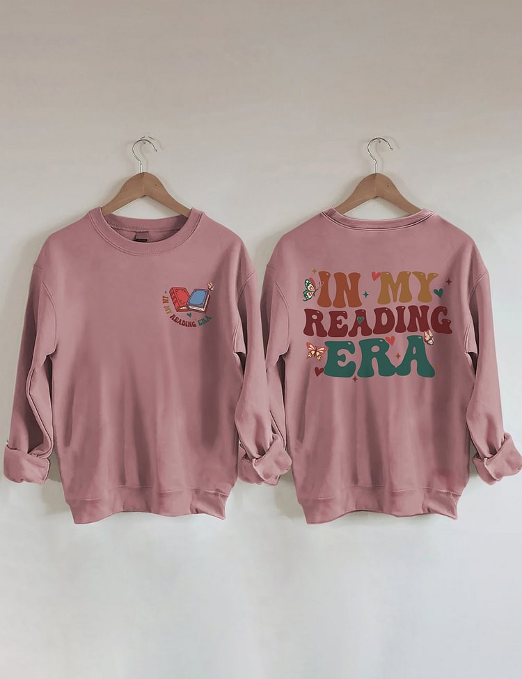 Sweat-shirt Dans mon ère de lecture