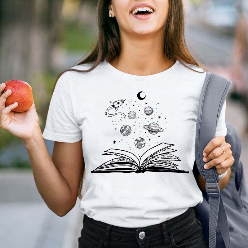 T-shirt Livres et espace