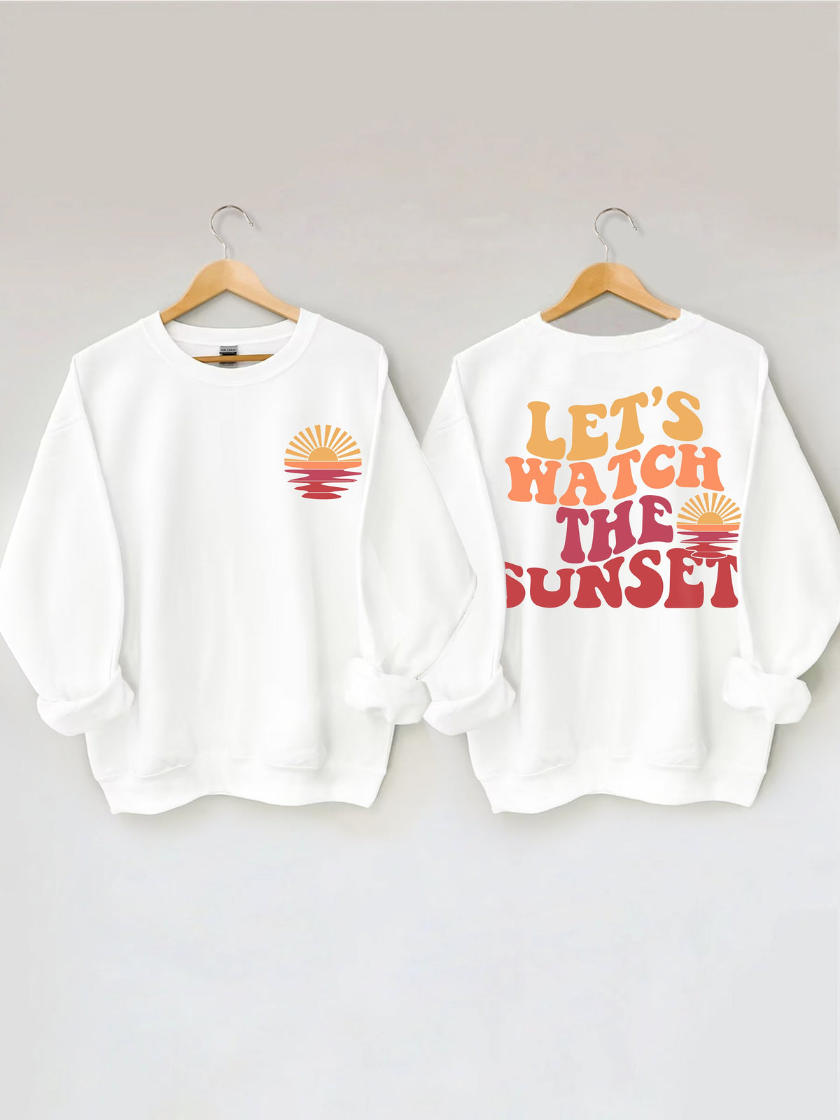 Regardons le sweat-shirt Sunset