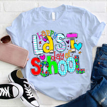 T-shirt Joyeux dernier jour d'enseignant