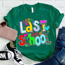 T-shirt Joyeux dernier jour d'enseignant