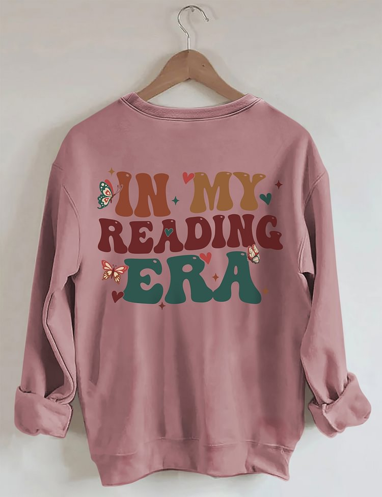 Sweat-shirt Dans mon ère de lecture