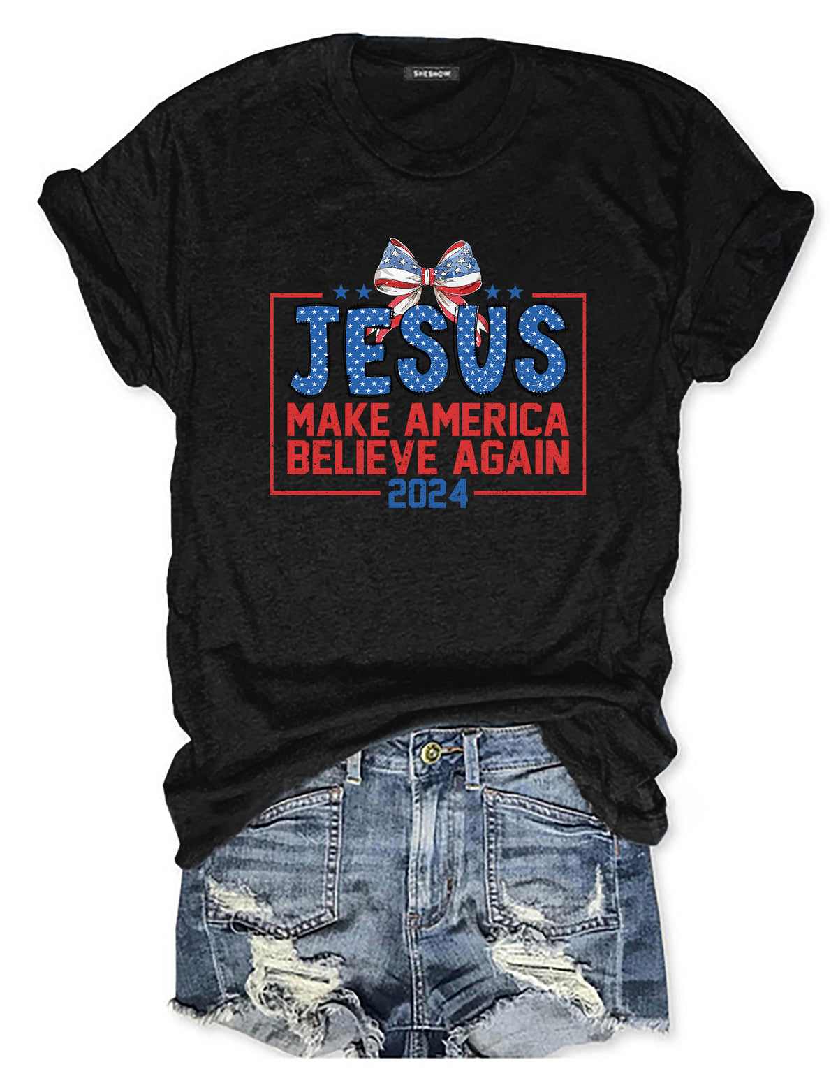 T-shirt Faire croire à nouveau à l’Amérique