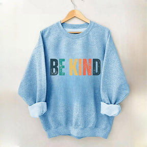 Soyez gentil mignon sweat-shirt à col rond