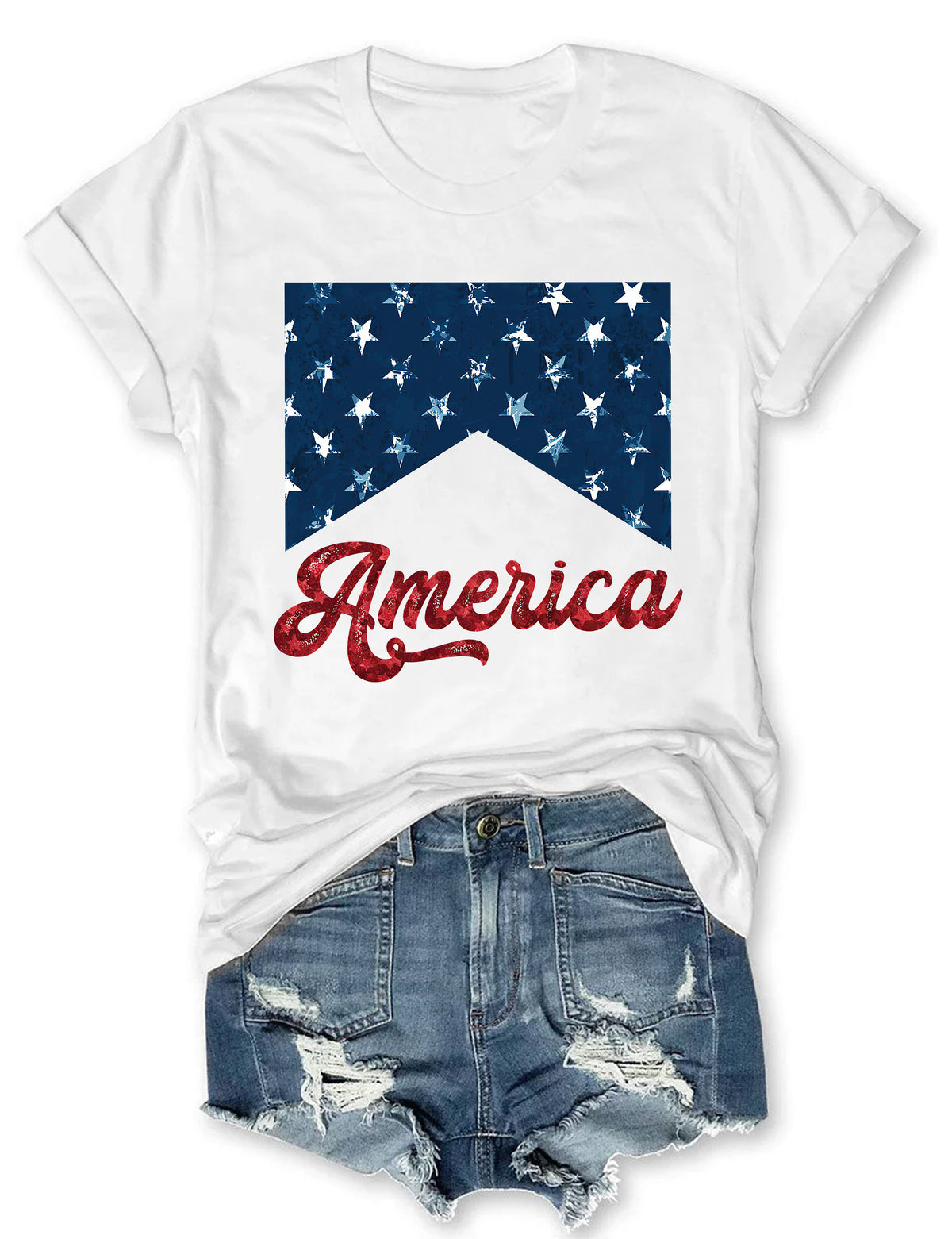 T-shirt Amérique du 4 juillet