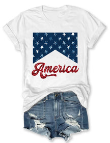 T-shirt Amérique du 4 juillet