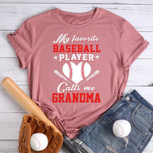 T-shirt de baseball grand-mère