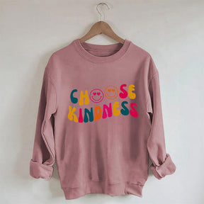Wählen Sie das Kindness Smiley Face Sweatshirt