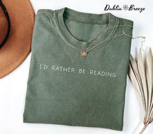 Je lirais plutôt Bookish Crewneck T-shirt