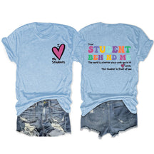 Cher étudiant derrière moi T-shirt