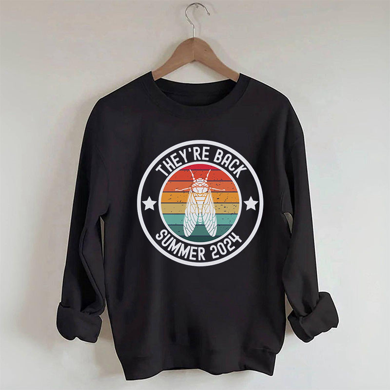 Sweat-shirt Amoureux des Insectes Cigale