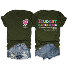 Cher étudiant derrière moi T-shirt