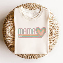 T-shirt Mama Coeur Multicolore