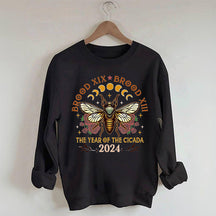 Sweat-shirt drôle de concert de cigales