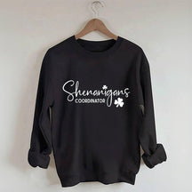 Shenanigans Coordinator Sweatshirt mit Buchstaben-Print