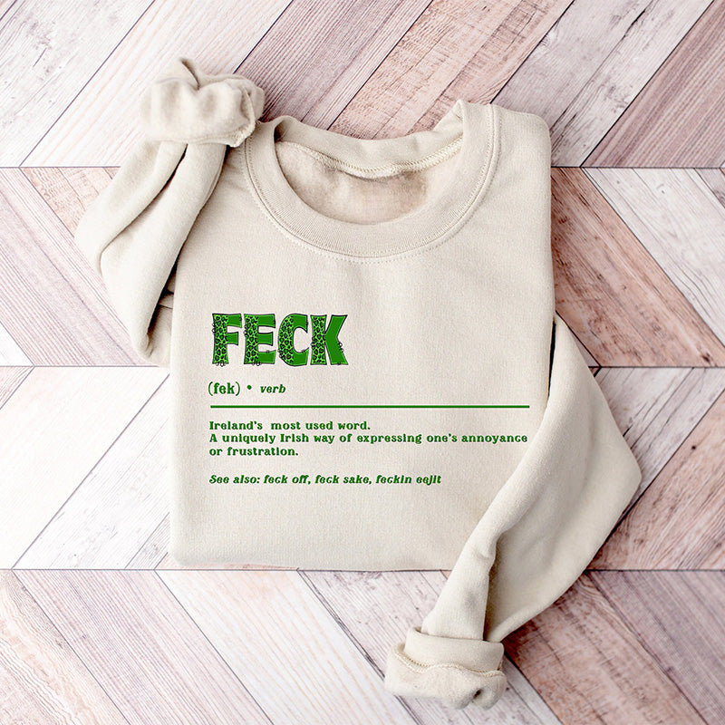 St Patrick's Day Shamrock Sweatshirt