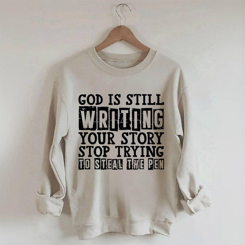 Schreiben Sie Ihre Geschichte Sweatshirt