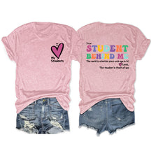 Cher étudiant derrière moi T-shirt