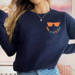 Cool Aunts Club Funny Smile Sweatshirt