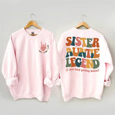 Sweat-shirt Soeur Tante Légende