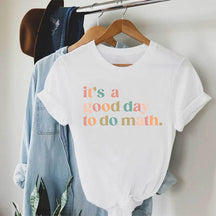 T-shirt C'est une bonne journée pour faire des mathématiques