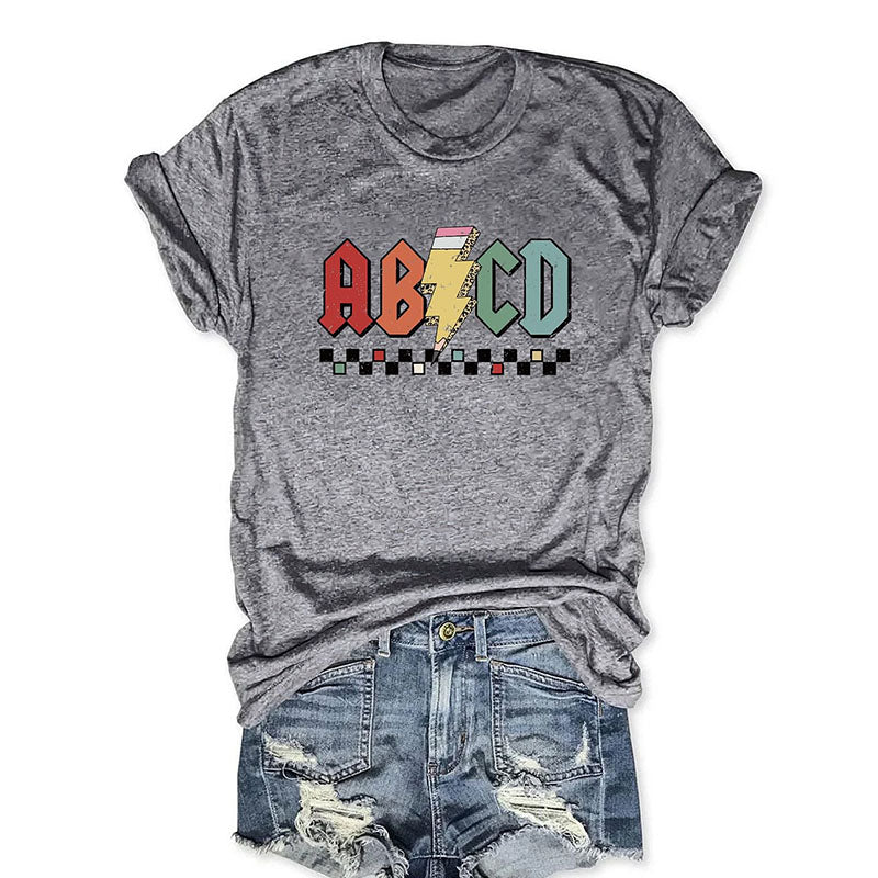 T-shirt professeur Abcd