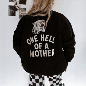 Un enfer d’une mère Sweat-shirt maman tendance