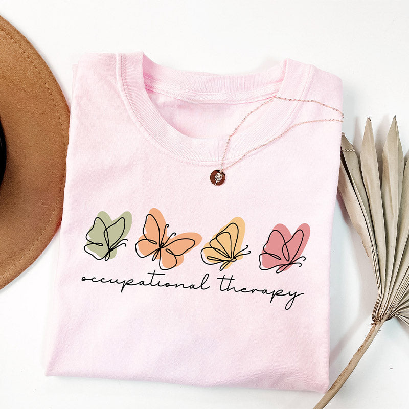 T-shirt mignon d’ergothérapie