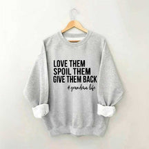 Aimez-les, gâtez-les, rendez-leur le sweat-shirt