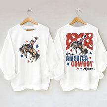 Rendre l'Amérique Cowboy à nouveau sweat-shirt