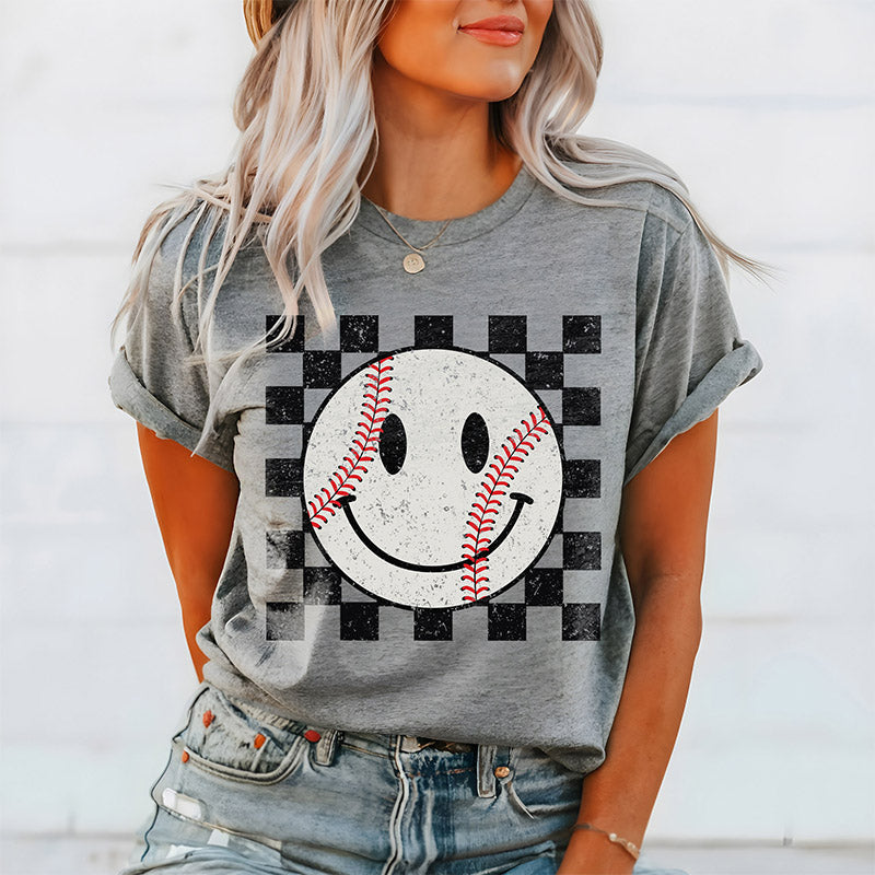 T-shirt du jour du match Baseball Smile