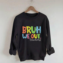 Sweat-shirt mignon pour professeur de fin d'année scolaire