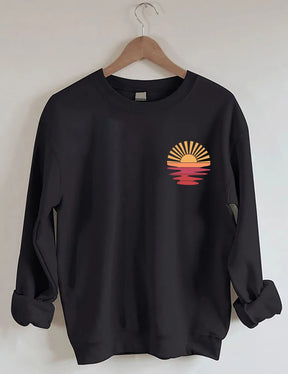 Regardons le sweat-shirt Sunset