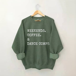 Sweat-shirt Comps de café et de danse du week-end