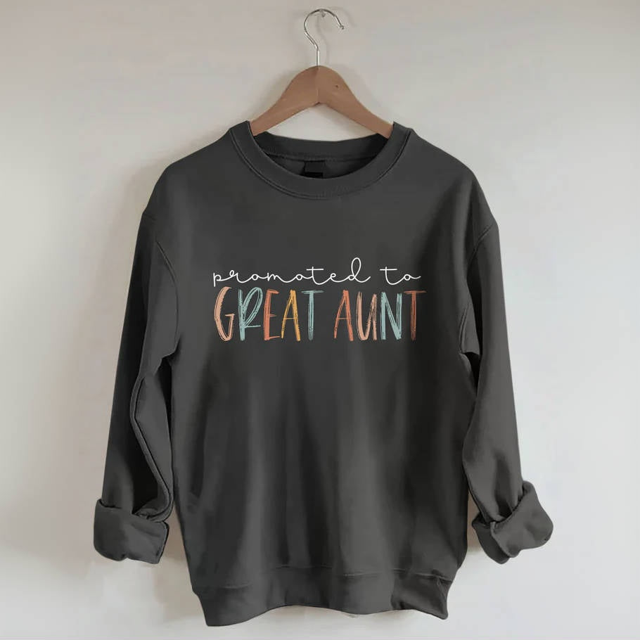 Zum Großtante-Sweatshirt befördert