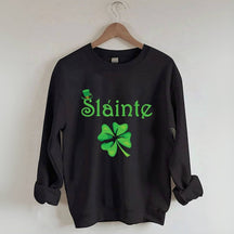 Sweat-shirt trèfle à quatre feuilles Slainte