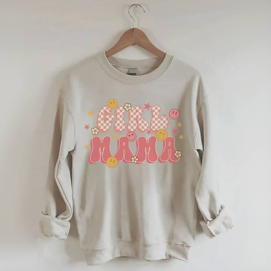 Mädchen Mama Sweatshirt