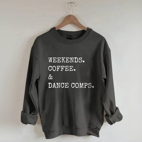 Sweat-shirt Comps de café et de danse du week-end