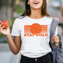T-shirt de professeur Stay Gold