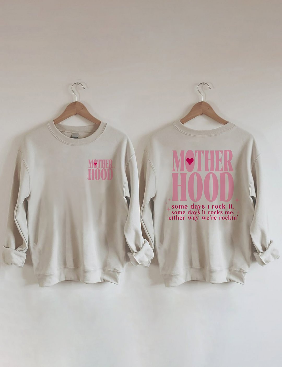 Sweat-shirt Maternité Un jour, je le berce