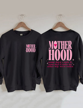 Sweat-shirt Maternité Un jour, je le berce