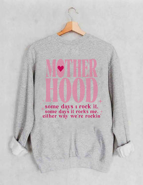 Sweat-shirt Maternité Un jour, je le berce