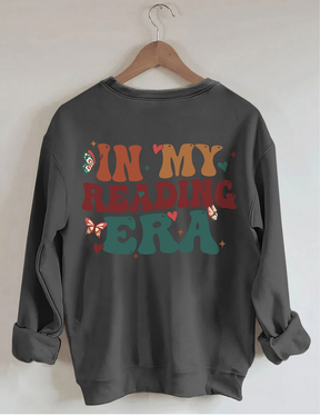 Sweat-shirt Dans mon ère de lecture