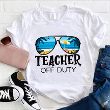 T-shirt d'enseignant hors service