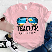 T-shirt d'enseignant hors service