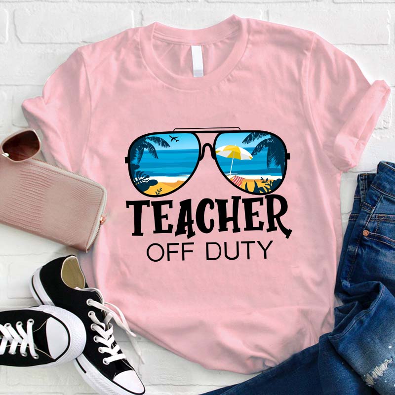 T-shirt d'enseignant hors service