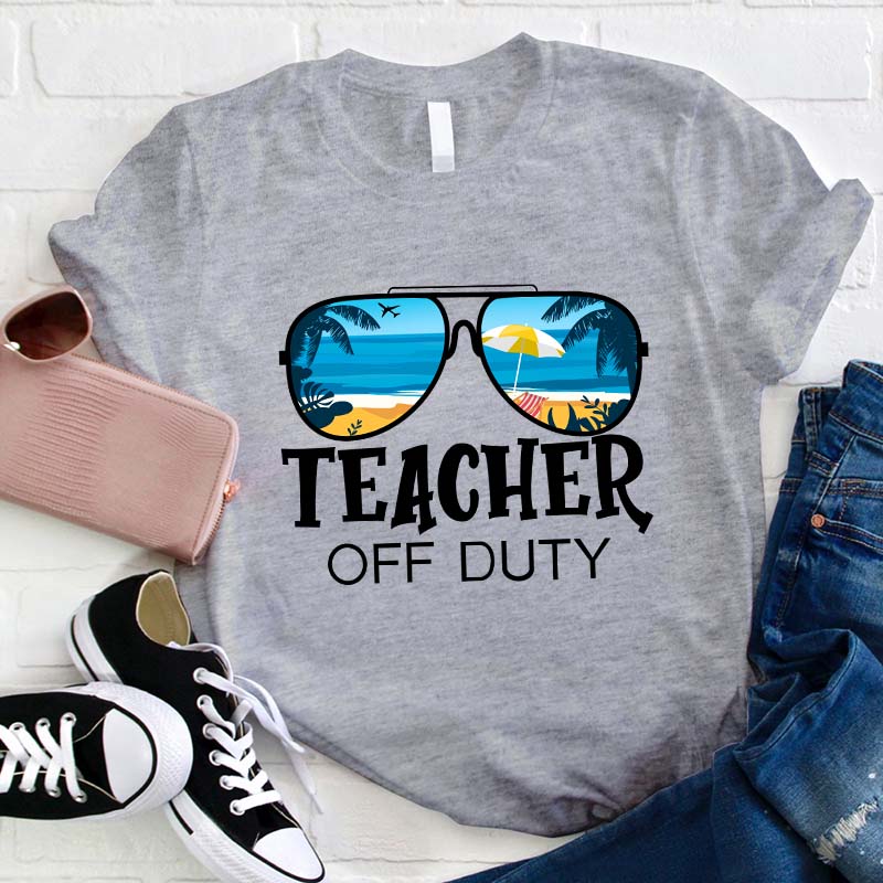 T-shirt d'enseignant hors service