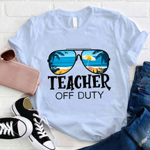 T-shirt d'enseignant hors service