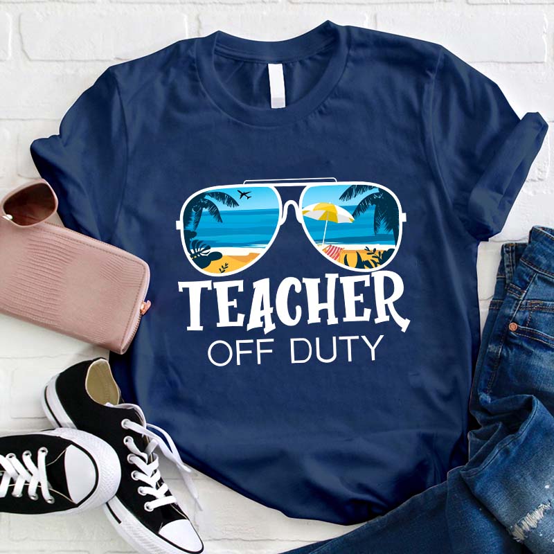 T-shirt d'enseignant hors service